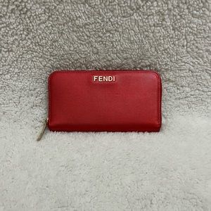 FENDI zip wallet